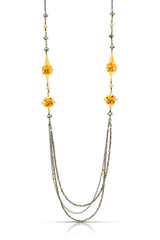 Flora & Stardust & Drop necklaces