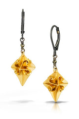 Stardust Drop Earrings, Simple Sparkling Star in 3 Colors and 2 Sizes options, Daily Wear or Special Occasions.