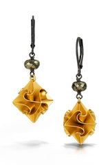 Stardust Drop Earrings, Simple Sparkling Star in 3 Colors and 2 Sizes options, Daily Wear or Special Occasions.