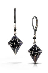 Stardust Drop Earrings, Simple Sparkling Star in 3 Colors and 2 Sizes options, Daily Wear or Special Occasions.