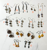 Sale Earrings $25 Sterling Silver, Gold-filled, Gemstones and Pearls Dangles for Gifts