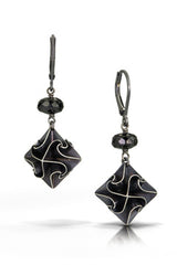 Stardust Drop Earrings, Simple Sparkling Star in 3 Colors and 2 Sizes options, Daily Wear or Special Occasions.