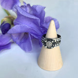 stackable rings set of 4 (middle ring sold separately)
