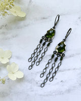 Long dangle earrings