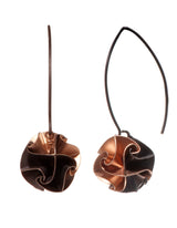 Flora Drop Earrings, 3 Colors, 2 Size Options, Simple and Elegant Pair with Plain Earlier to Highlight the Handcrafted Flora Bead.
