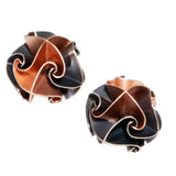 Flora Post Earrings, 3 Colors, 2 Size Options, Simple and Elegant Everyday Earrings.