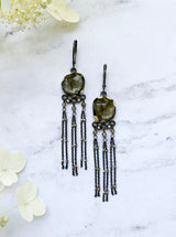 Long dangle earrings