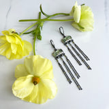 Long dangle earrings