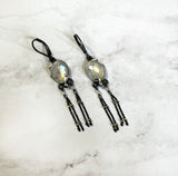 Short dangle earrings