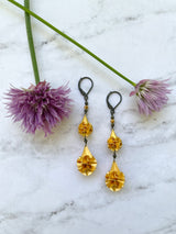 Teardrop Earrings, 4 Colors, 2 Styles, Simple Shape for Everyday or for A Night Out.