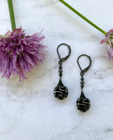 Teardrop Earrings, 4 Colors, 2 Styles, Simple Shape for Everyday or for A Night Out.