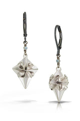 Stardust Drop Earrings, Simple Sparkling Star in 3 Colors and 2 Sizes options, Daily Wear or Special Occasions.