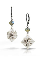 Stardust Drop Earrings, Simple Sparkling Star in 3 Colors and 2 Sizes options, Daily Wear or Special Occasions.