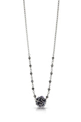 Mini Flora Pendant, on Chain, 4 Color Versions, Simple yet Sweet Addition to Your Everyday Wardrobe.