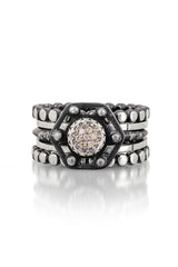 stackable rings set of 4 (middle ring sold separately)