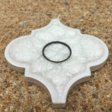 Straight Band with Notches - Oxidized and Highlighted Band with Notches for Accent. Perfect for Stacking.
