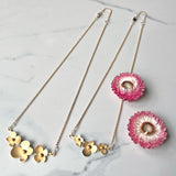 Sunlit Hydrangea Collection 14k Gold Vermeil