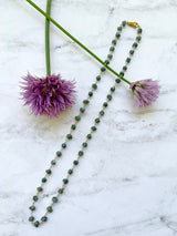 Gemstone beads necklaces