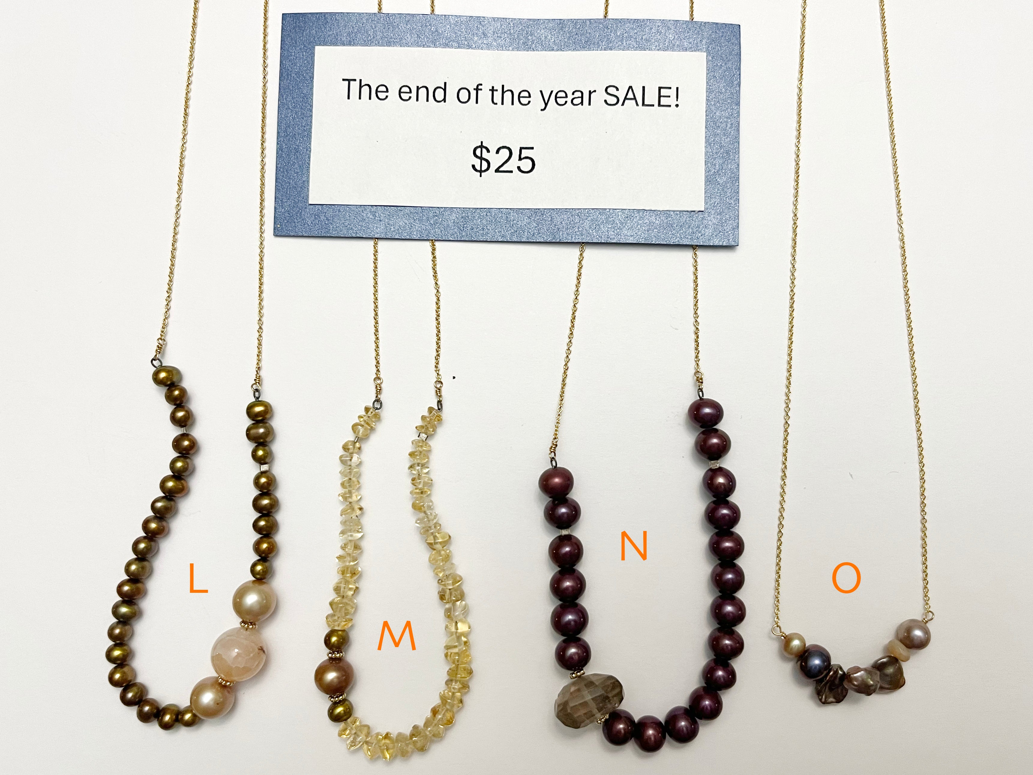 $25 necklaces