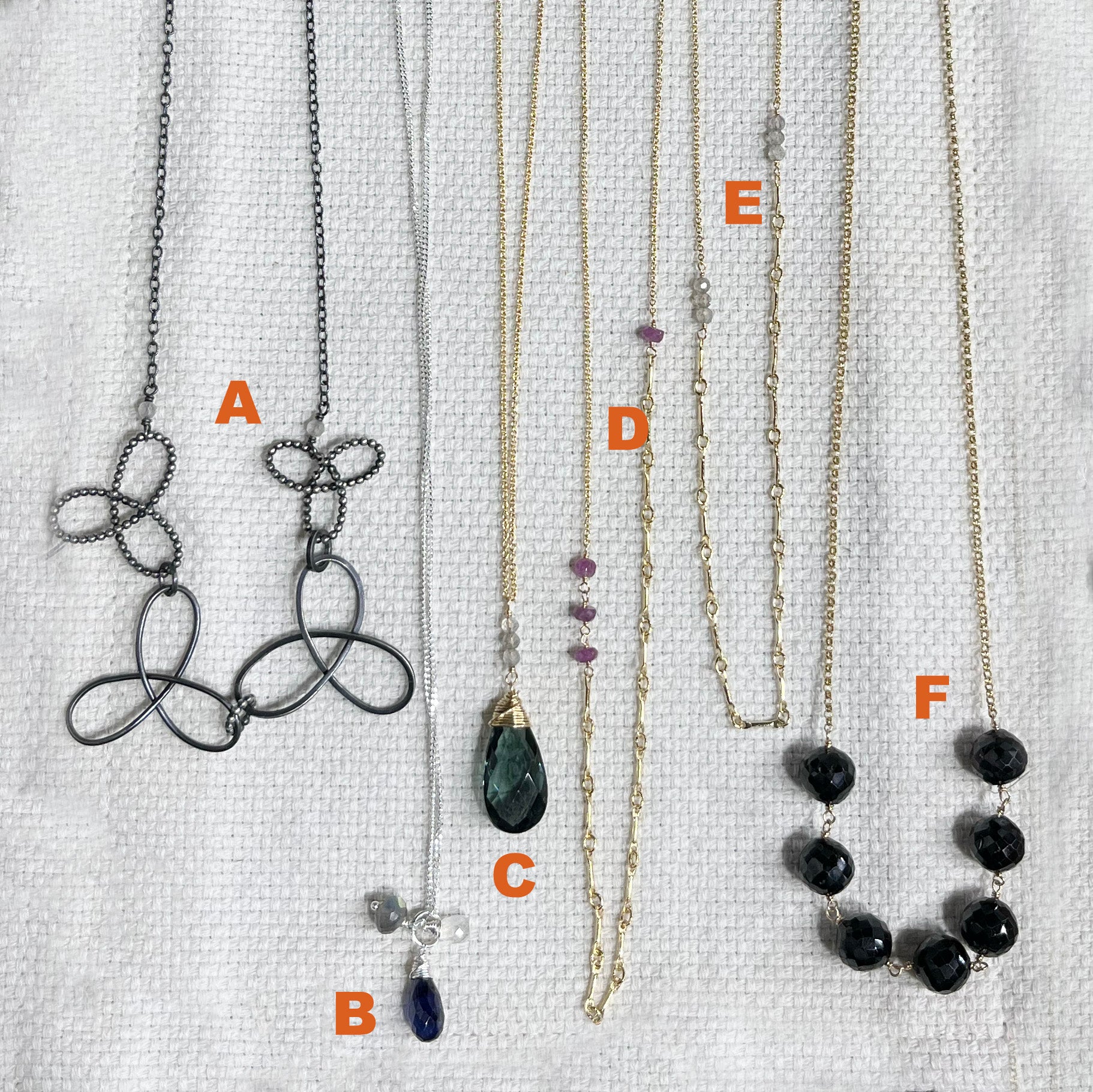 $90 Deal Necklaces!, Gold Filled or Sterling Silver Chain and Clasps, Precious Gemstones, for any occasions.