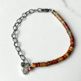 Echo Bracelet, Personalized Letters in Vintage Fonts, with Limited Edition Colorway for Everyday.