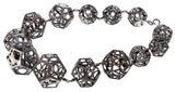 Dodecahedron Necklace 20"