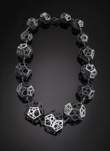 Dodecahedron Necklace 20"