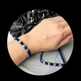 Gothic Glam Bracelet, Limited Edition Halloween Version of Personalized Letters in Vintage Fonts, with Twilight Color Soft Velvet Ribbon.