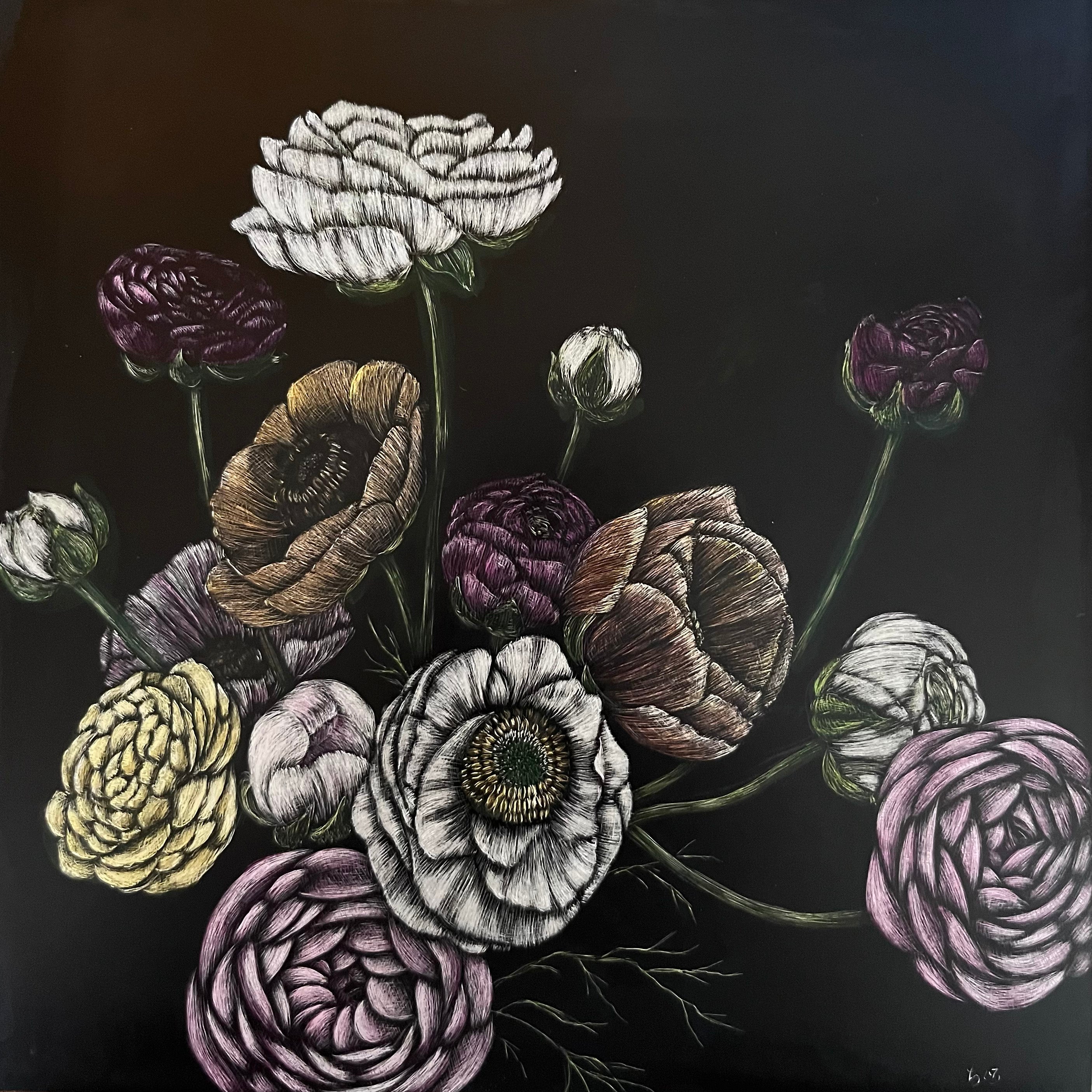 Bouquet #3 8"x8"