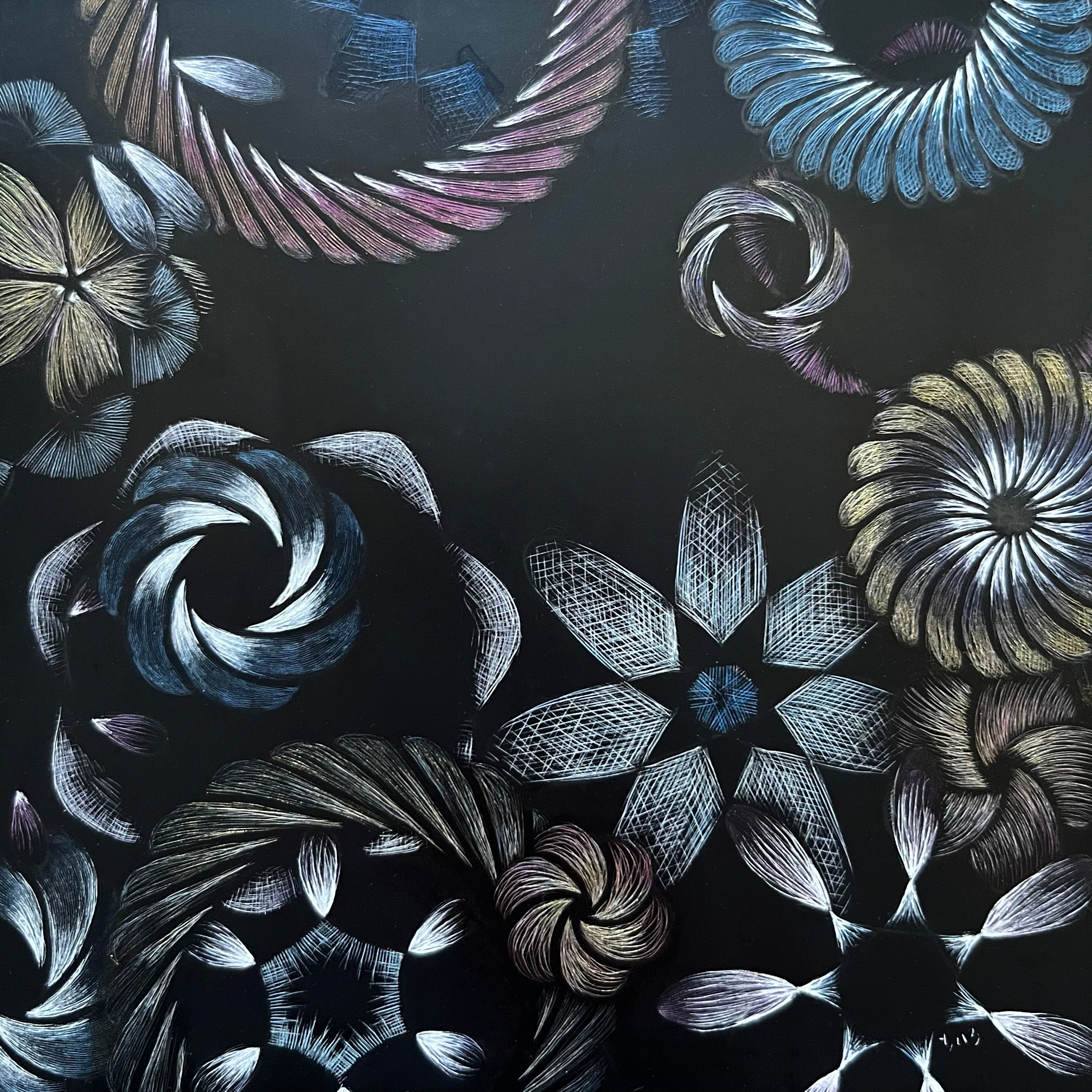 Celestial Garden #3 (5"x5")