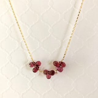 Assorted Necklaces with gold-filled chain