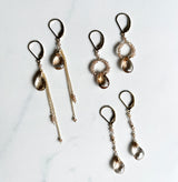 Assorted gold filled earrings