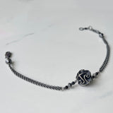 Mini Flora Bracelet, A Delicate and Floral Bracelet with Adjustable Length.