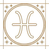 Aura Necklace, A fashionable Tribute to Astrology with a Zodiac Sign.